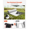 image:imageVEVOR 10 Mil Plastic Sheeting Heavy Duty 20 x 100 Thick Plastic Sheeting Roll Plastic Drop Cloth Painters Tarp Polyethylene Covering for Crawl Space Vapor Barrier MultiPurpose BlackBlackWhite