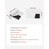 image:imageVEVOR 10 Mil Plastic Sheeting Heavy Duty 20 x 100 Thick Plastic Sheeting Roll Plastic Drop Cloth Painters Tarp Polyethylene Covering for Crawl Space Vapor Barrier MultiPurpose BlackBlackWhite