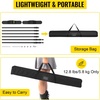 image:imageVEVOR 115 x 96 ft Heavy Duty Backdrop Stand Height Adjustable Photography Backdrop Stand Background Support System with 6 Clamps and A Carry Bag for Party Wedding Display Photo8 x 8 Ft