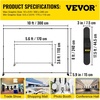 image:imageVEVOR 115 x 96 ft Heavy Duty Backdrop Stand Height Adjustable Photography Backdrop Stand Background Support System with 6 Clamps and A Carry Bag for Party Wedding Display Photo10 x 8 Ft