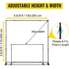 image:imageVEVOR 115 x 96 ft Heavy Duty Backdrop Stand Height Adjustable Photography Backdrop Stand Background Support System with 6 Clamps and A Carry Bag for Party Wedding Display Photo8 x 8 Ft