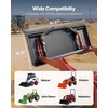 image:imageVEVOR 14 in Skid Steer Mount Plate Universal Quick Attach Mount Plate Easy to Bolt 3000lbs Load Capacity Heavy Duty Steel Loader Plates Compatible with Kubota Bobcat Skid Steers amp Tractors12 Inch
