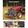 image:imageVEVOR 14 in Skid Steer Mount Plate Universal Quick Attach Mount Plate Easy to Bolt 3000lbs Load Capacity Heavy Duty Steel Loader Plates Compatible with Kubota Bobcat Skid Steers amp Tractors38 Inch