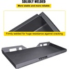 image:imageVEVOR 14 in Skid Steer Mount Plate Universal Quick Attach Mount Plate Easy to Bolt 3000lbs Load Capacity Heavy Duty Steel Loader Plates Compatible with Kubota Bobcat Skid Steers amp Tractors14 inch 6mm