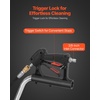 image:imageVEVOR 24 Inch Pressure Washer Surface Cleaner 4000 PSI Stainless Steel Attachment with 4 Wheels 2 Nozzles 38 Inch Quick Connect and Dual Handle for Concrete Patio Sidewalk  Attachment for Concrete Patio Sidewalk 4 Wheels 2 Nozzles 38 Quick Connect amp Dual Handle with Hose Connectors SilverStainless Steel