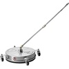 image:imageVEVOR 24 Inch Pressure Washer Surface Cleaner 4000 PSI Stainless Steel Attachment with 4 Wheels 2 Nozzles 38 Inch Quick Connect and Dual Handle for Concrete Patio Sidewalk  Attachment for Concrete Patio Sidewalk 4 Wheels 2 Nozzles 38 Quick Connect amp Dual Handle with Hose Connectors SilverStainless Steel