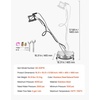 image:imageVEVOR 24 Inch Pressure Washer Surface Cleaner 4000 PSI Stainless Steel Attachment with 4 Wheels 2 Nozzles 38 Inch Quick Connect and Dual Handle for Concrete Patio Sidewalk  Attachment for Concrete Patio Sidewalk 4 Wheels 2 Nozzles 38 Quick Connect amp Dual Handle with Hose Connectors SilverStainless Steel