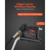 image:imageVEVOR 24 Inch Pressure Washer Surface Cleaner 4000 PSI Stainless Steel Attachment with 4 Wheels 2 Nozzles 38 Inch Quick Connect and Dual Handle for Concrete Patio Sidewalk  Attachment for Concrete Patio Sidewalk 4 Wheels 2 Nozzles 38 Quick Connect amp Dual Handle with Hose Connectors SilverStainless Steel