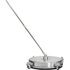 image:imageVEVOR 24 Inch Pressure Washer Surface Cleaner 4000 PSI Stainless Steel Attachment with 4 Wheels 2 Nozzles 38 Inch Quick Connect and Dual Handle for Concrete Patio Sidewalk  Attachment for Concrete Patio Sidewalk 4 Wheels 2 Nozzles 38 Quick Connect amp Dual Handle with Hose Connectors SilverStainless Steel