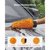 image:imageVEVOR 24 Inch Pressure Washer Undercarriage Cleaner 4000 PSI Stainless Steel Cleaner with Angle Adjustment and 7 Nozzles with 2 Extended Wands for Driveway Patio Deck24 Inch