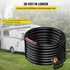 image:imageVEVOR 25 FT 50 Amp Generator Extension Cord 6381 AWG STW 50A RV Power Cord NEMA 1450P to Bare Wire Cut Cord for Manual Transfer Switch Home Backup Camper Trailer Temporary Power ETL Certified30 FT