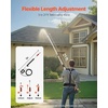 image:imageVEVOR 25 FT Pressure Washer Telescoping Wand with Power Washer Extension Wands amp High Pressure Hose Brush Head 7 Nozzles Hose Adapter Upgrade Support Belt Storage Bag 4000 PSI for High Cleaning24FT with Brush Head