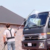 image:imageVEVOR 25 FT Pressure Washer Telescoping Wand with Power Washer Extension Wands amp High Pressure Hose Brush Head 7 Nozzles Hose Adapter Upgrade Support Belt Storage Bag 4000 PSI for High Cleaning25FT with Brush Head