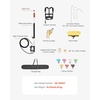 image:imageVEVOR 25 FT Pressure Washer Telescoping Wand with Power Washer Extension Wands amp High Pressure Hose Brush Head 7 Nozzles Hose Adapter Upgrade Support Belt Storage Bag 4000 PSI for High Cleaning24FT with Brush Head