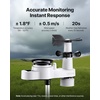 image:imageVEVOR 5in1 Wireless Weather Station 75Inch VA Display Solar Powered Outdoor Sensor Rain Gauge Indoor Outdoor for Weather Forecast Temperature Humidity Wind Speed and Direction No WiFi5in1 Wireless Weather Station