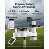 image:imageVEVOR 5in1 Wireless Weather Station 75Inch VA Display Solar Powered Outdoor Sensor Rain Gauge Indoor Outdoor for Weather Forecast Temperature Humidity Wind Speed and Direction No WiFiClassic