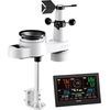 image:imageVEVOR 5in1 Wireless Weather Station 75Inch VA Display Solar Powered Outdoor Sensor Rain Gauge Indoor Outdoor for Weather Forecast Temperature Humidity Wind Speed and Direction No WiFi5in1 Wireless Weather Station