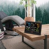 image:imageVEVOR 5in1 Wireless Weather Station 75Inch VA Display Solar Powered Outdoor Sensor Rain Gauge Indoor Outdoor for Weather Forecast Temperature Humidity Wind Speed and Direction No WiFi7in1 WiFi Weather Station