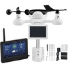 image:imageVEVOR 7in1 WiFi Weather Station Solar Powered Wireless Outdoor Sensor  Home Weather Station Indoor Outdoor 75Inch VA Display for Temperature Humidity Wind SpeedDirection Rainfall No APP70TFT WiFi Weather Station