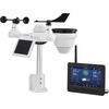 image:imageVEVOR 7in1 WiFi Weather Station Solar Powered Wireless Outdoor Sensor  Home Weather Station Indoor Outdoor 75Inch VA Display for Temperature Humidity Wind SpeedDirection Rainfall No APP70TFT WiFi Weather Station