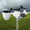image:imageVEVOR 7in1 WiFi Weather Station Solar Powered Wireless Outdoor Sensor  Home Weather Station Indoor Outdoor 75Inch VA Display for Temperature Humidity Wind SpeedDirection Rainfall No APP7in1 WiFi New Version