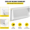 image:imageVEVOR 8x16 Inch Crawl Space Flood Vent Wall Mounted White Foundation Vent to Reduce Flood Risk amp Damage for Crawl Spaces GaragesWhite
