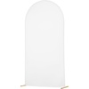 image:imageVEVOR Arch Backdrop Stand 66 x 33 ft Stable Structure Easy Assembly 1 Set Gold Metal Arch Backdrop Stand for Wedding Birthday Party Graduation Holiday Celebration and Ceremony Decoration72ft with cover
