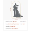 image:imageVEVOR Arch Backdrop Stand 66 x 33 ft Stable Structure Easy Assembly 1 Set Gold Metal Arch Backdrop Stand for Wedding Birthday Party Graduation Holiday Celebration and Ceremony Decoration66ft