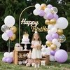 image:imageVEVOR Arch Backdrop Stand 66 x 33 ft Stable Structure Easy Assembly 1 Set Gold Metal Arch Backdrop Stand for Wedding Birthday Party Graduation Holiday Celebration and Ceremony Decoration66ft