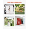 image:imageVEVOR Backdrop Stand 10 x 10 ft Adjustable Photo Backdrop Stand Kit Portable Background with 4 Crossbars Heavy Duty Projector Screen  for Wedding Photo Video Studio amp Party65 x 10 Ft