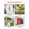 image:imageVEVOR Backdrop Stand 10 x 10 ft Adjustable Photo Backdrop Stand Kit Portable Background with 4 Crossbars Heavy Duty Projector Screen  for Wedding Photo Video Studio amp Party85 x 10 Ft