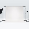 image:imageVEVOR Backdrop Stand 85 x 10 ft Adjustable Photo Backdrop Stand Kit Portable Background with 7 Crossbars Heavy Duty Projector Screen for Wedding Photo Video Studio amp Party10 x 10 ft