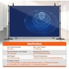 image:imageVEVOR Backdrop Stand 85 x 10 ft Adjustable Photo Backdrop Stand Kit Portable Background with 7 Crossbars Heavy Duty Projector Screen for Wedding Photo Video Studio amp Party10 x 10 ft