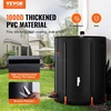 image:imageVEVOR Collapsible Rain Barrel 100 Gallon Portable Rain Water Collection  For Home Garden Water Catcher 1000D PVC Rainwater Storage System Tank Storage Container with Spigot amp Overflow Kit BlackNew Black