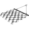 image:imageVEVOR Drag Harrow 6 x 3 ft HighEfficiency Chain Harrow Rake ATVs UTVs Tractors Attachments Durable Galvanized Steel Mesh Drag Mat with Towing Chain for Gravel Driveway Ruts Farm Field Leveling5 x 45 ft