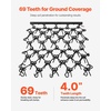 image:imageVEVOR Drag Harrow 6 x 3 ft HighEfficiency Chain Harrow Rake ATVs UTVs Tractors Attachments Durable Galvanized Steel Mesh Drag Mat with Towing Chain for Gravel Driveway Ruts Farm Field Leveling4 x 4 ft