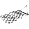 image:imageVEVOR Drag Harrow 6 x 3 ft HighEfficiency Chain Harrow Rake ATVs UTVs Tractors Attachments Durable Galvanized Steel Mesh Drag Mat with Towing Chain for Gravel Driveway Ruts Farm Field Leveling4 x 4 ft