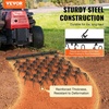 image:imageVEVOR Drag Harrow 6 x 3 ft HighEfficiency Chain Harrow Rake ATVs UTVs Tractors Attachments Durable Galvanized Steel Mesh Drag Mat with Towing Chain for Gravel Driveway Ruts Farm Field Leveling4x4