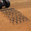 image:imageVEVOR Drag Harrow 6 x 3 ft HighEfficiency Chain Harrow Rake ATVs UTVs Tractors Attachments Durable Galvanized Steel Mesh Drag Mat with Towing Chain for Gravel Driveway Ruts Farm Field Leveling4 x 56 ft