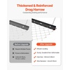 image:imageVEVOR Drag Harrow 6 x 3 ft HighEfficiency Chain Harrow Rake ATVs UTVs Tractors Attachments Durable Galvanized Steel Mesh Drag Mat with Towing Chain for Gravel Driveway Ruts Farm Field Leveling4 x 5 ft