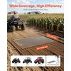 image:imageVEVOR Drag Harrow 6 x 3 ft HighEfficiency Chain Harrow Rake ATVs UTVs Tractors Attachments Durable Galvanized Steel Mesh Drag Mat with Towing Chain for Gravel Driveway Ruts Farm Field Leveling7205 x 3598 x 039 inch