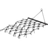 image:imageVEVOR Drag Harrow 6 x 3 ft HighEfficiency Chain Harrow Rake ATVs UTVs Tractors Attachments Durable Galvanized Steel Mesh Drag Mat with Towing Chain for Gravel Driveway Ruts Farm Field Leveling4 x 56 ft