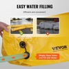 image:imageVEVOR Flood Barrier Hydro Bag 12 ft Length x 12 in Height Water Diversion  Flooding Prevention for Doorways Garages Reusable PVC Tubes Lightweight with Excellent Waterproof Effect 132 Gallons Capacity4ftl6h