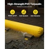 image:imageVEVOR Flood Barrier Hydro Bag 12 ft Length x 12 in Height Water Diversion  Flooding Prevention for Doorways Garages Reusable PVC Tubes Lightweight with Excellent Waterproof Effect 132 Gallons Capacity12ft L 12h