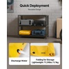 image:imageVEVOR Flood Barrier Hydro Bag 12 ft Length x 12 in Height Water Diversion  Flooding Prevention for Doorways Garages Reusable PVC Tubes Lightweight with Excellent Waterproof Effect 132 Gallons Capacity12ft L 12h