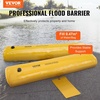 image:imageVEVOR Flood Barrier Hydro Bag 12 ft Length x 12 in Height Water Diversion  Flooding Prevention for Doorways Garages Reusable PVC Tubes Lightweight with Excellent Waterproof Effect 132 Gallons Capacity4ftl6h