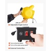 image:imageVEVOR Foam Machine Auto Oscillation Foam Cannon Party Machine Bubble Cannon with Fan 3Color LED Lights amp Triangular Structure Dense Foams Maker for Gatherings Backyard Celebrations amp Party197 x 158 x 52 inch