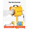 image:imageVEVOR Foam Machine Auto Oscillation Foam Cannon Party Machine Bubble Cannon with Fan 3Color LED Lights amp Triangular Structure Dense Foams Maker for Gatherings Backyard Celebrations amp Party197 x 158 x 469 inch