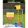 image:imageVEVOR Foam Machine Auto Oscillation Foam Cannon Party Machine Bubble Cannon with Fan 3Color LED Lights amp Triangular Structure Dense Foams Maker for Gatherings Backyard Celebrations amp Party197 x 158 x 469 inch