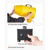 image:imageVEVOR Foam Machine Auto Oscillation Foam Cannon Party Machine Bubble Cannon with Fan 3Color LED Lights amp Triangular Structure Dense Foams Maker for Gatherings Backyard Celebrations amp Party217 x 181 x 654 inch
